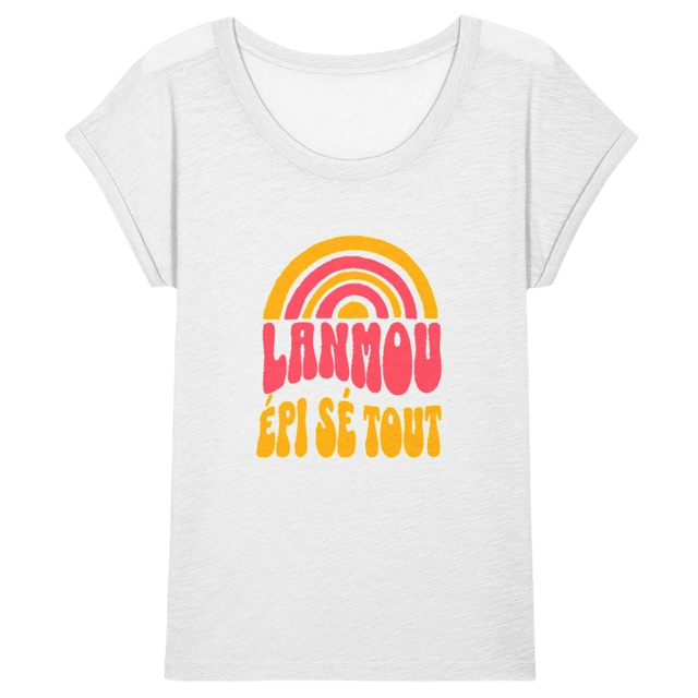Lanmoun _ T-Shirt Femme Premium Bio