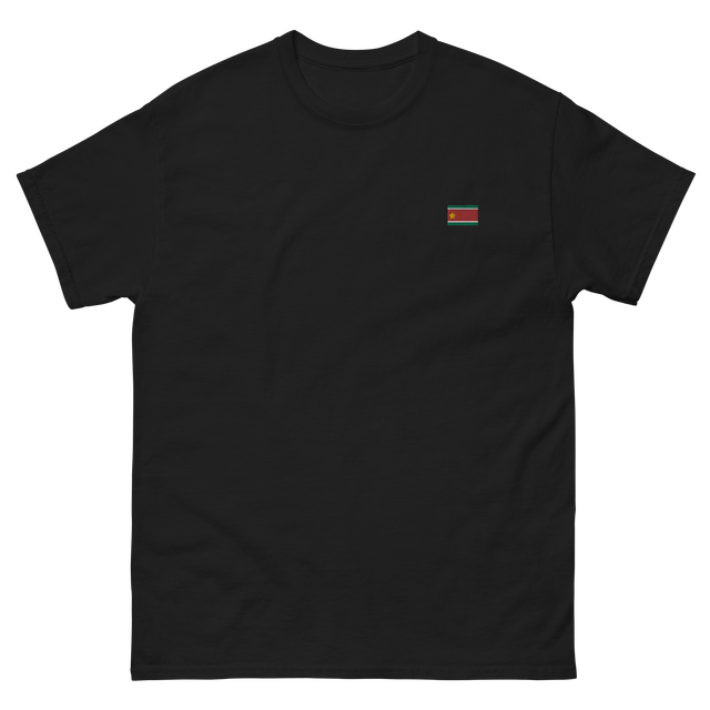 Drapeau Gwadloup brodé _ T-Shirt Unisex Premium Bio