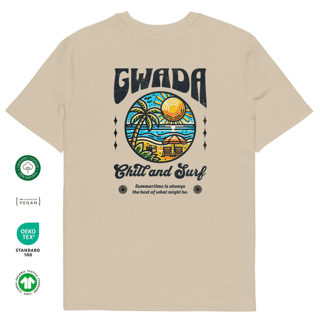 Gwada Surf & Chill _ T-Shirt Unisex Premium Bio