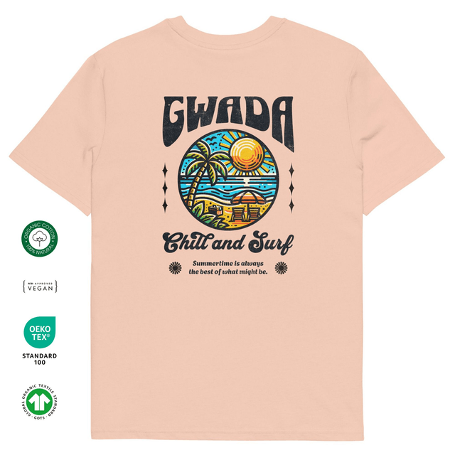 Gwada Surf & Chill _ T-Shirt Unisex Premium Bio