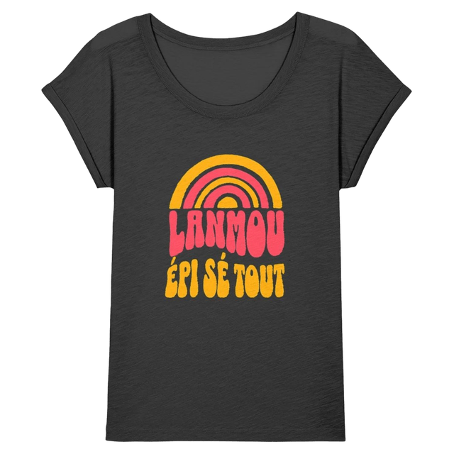 Lanmoun _ T-Shirt Femme Premium Bio
