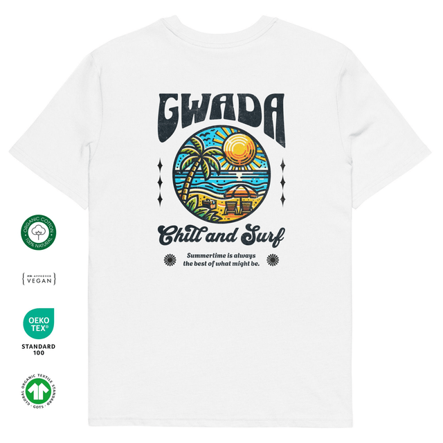 Gwada Surf & Chill _ T-Shirt Unisex Premium Bio