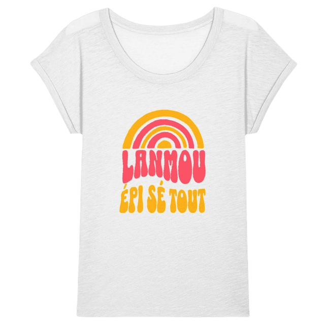 Lanmoun _ T-Shirt Femme Premium Bio